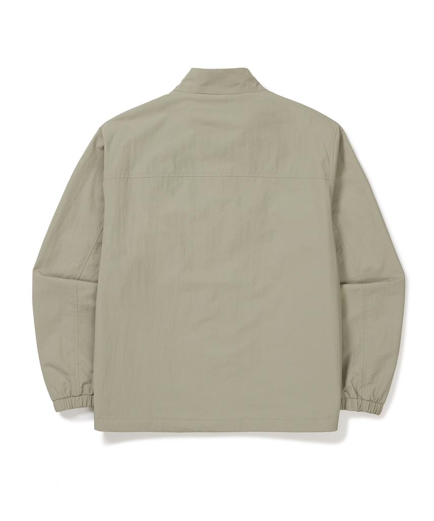 Ветровка Snowpeak Apparel Cample с воротником-стойкой (S24Fmcwb14) Бежевый Серый