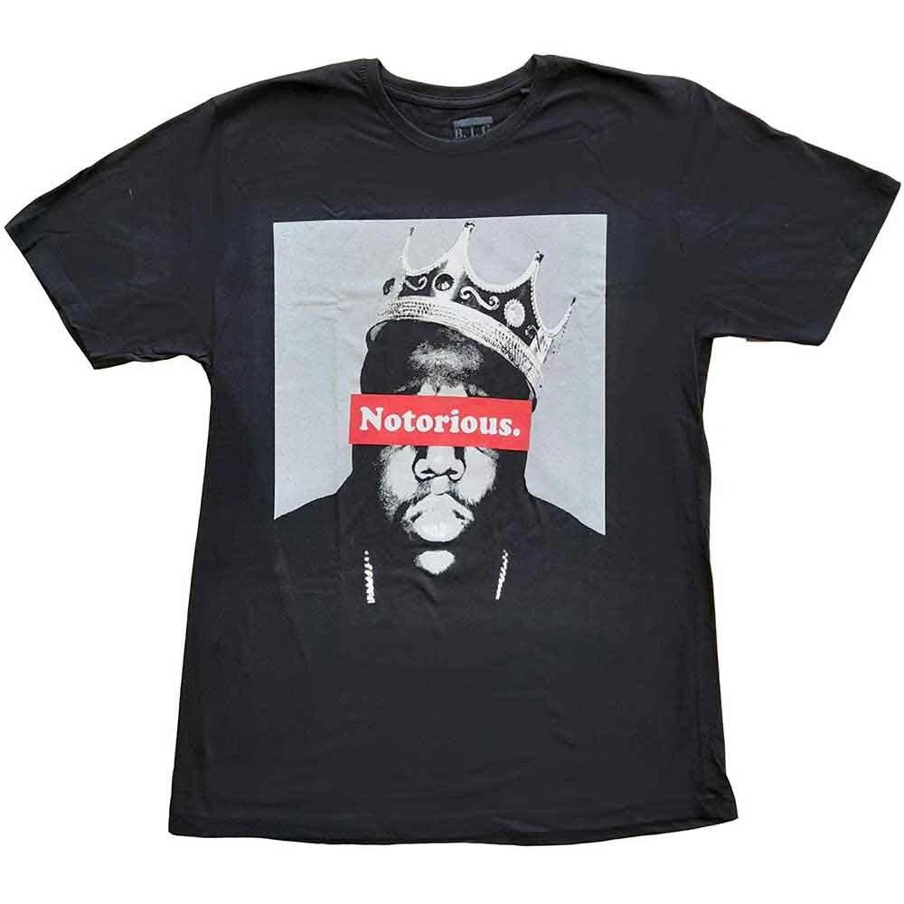 Унисекс Футболка Biggie Smalls: Печально известный (большой)