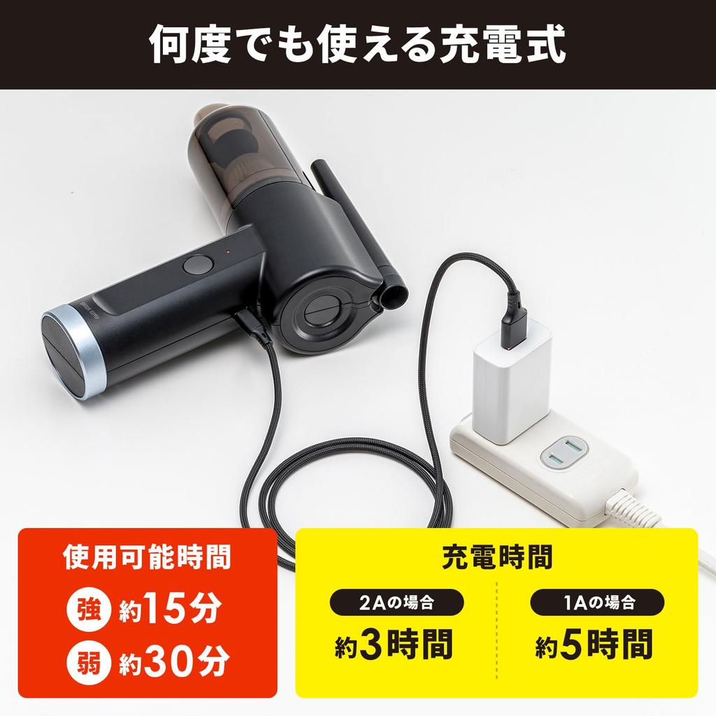 SANWA SUPPLY Электрический пылесос-воздуходувка и CD-ADE6BK