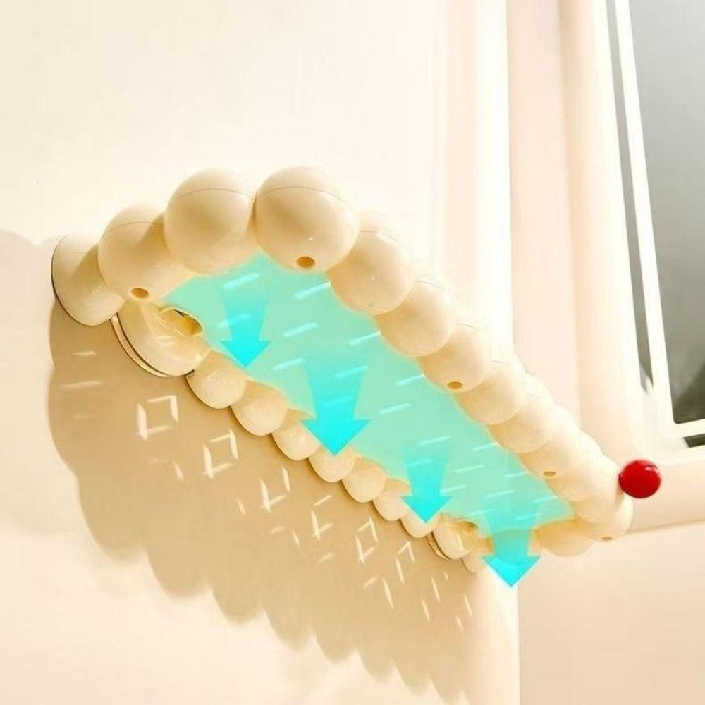 Punch Free Cloud Suction Cup Storage Rack Wall Mounted Wall Display Shelf Bathroom
