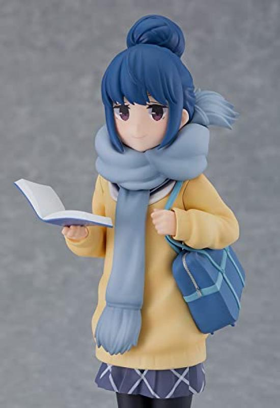 POP UP PARADE Yurucamp Сима Рин Пластиковая Раскрашенная Полная Фигурка M04315 Без Масштаба