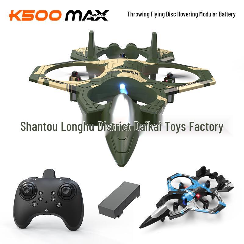 K500MAX Fighter Quadcopter: Stunt Roll & Hover Drone