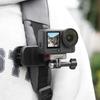 FLYMILE For DJI Osmo Action 6 / Nano Magnetic Quick Release Mount 360° Rotating Aluminum Alloy Base Dual Port Design