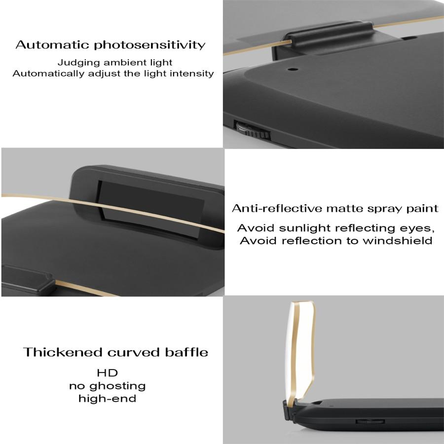 Зеркало Head Up Display OBD2 GPS Автомобильный проектор скорости спидометр с навигацией