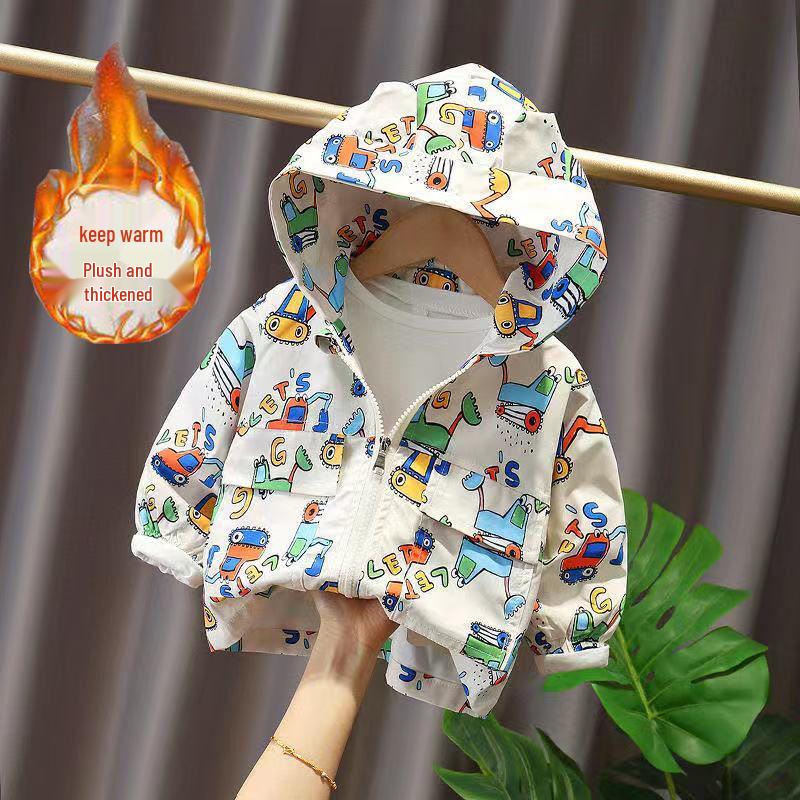 Модный детский ветрозащитный плащ в корейском стиле: Модная куртка для мальчиков и девочек на весну/осень 2023