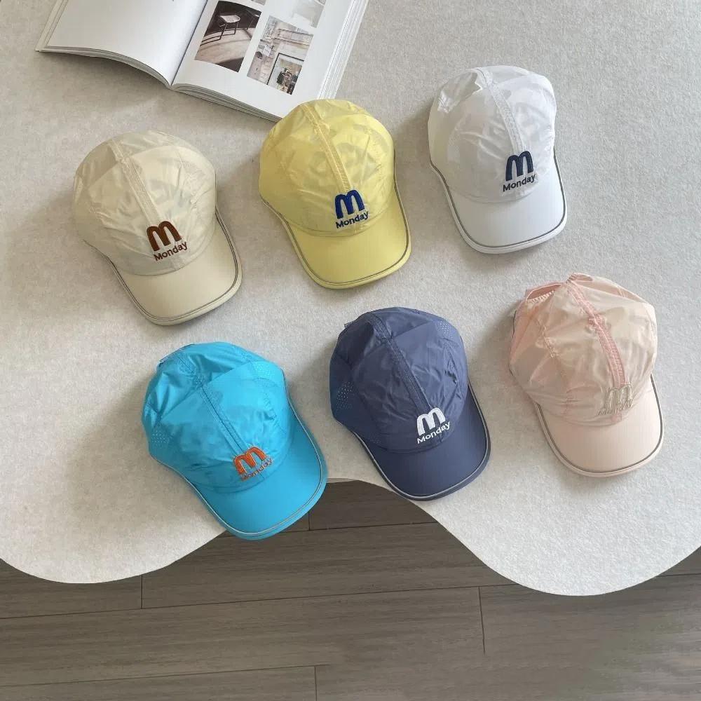 Summer Children Peaked Hat Quick Dry Sun Protection Cap Korean Baby Baseball Cap Kids