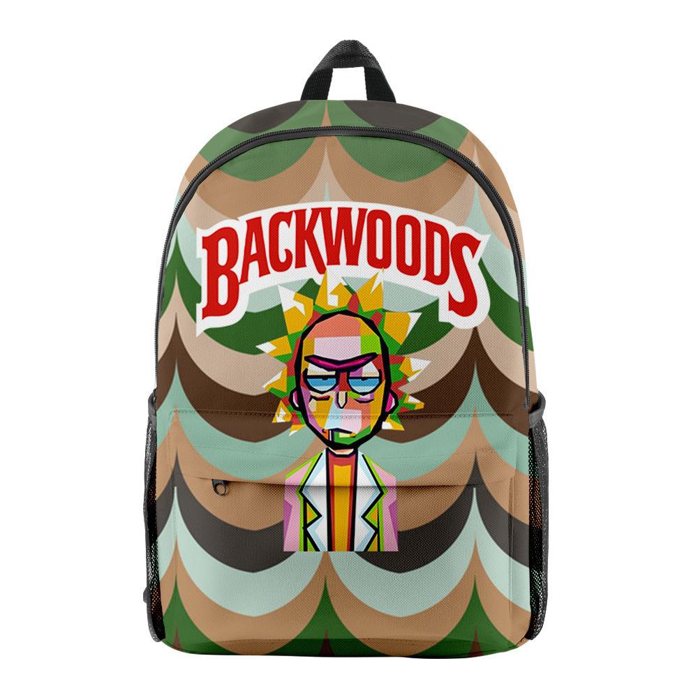 Рюкзак Backwoods Cigar, Рюкзак из Оксфордской Ткани, Влагозащитный Двойной Рюкзак