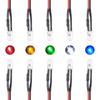 10pcs 5mm Prewired LED Diode 12 Volt Led Light Emitting Diodes Micro Led Lights Diodes for Model Assortment Kit