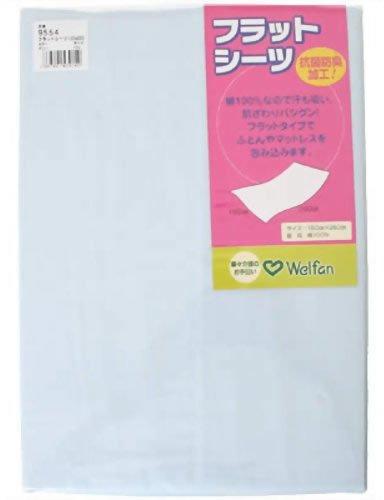 Простыня Wellfan 150x260 Синяя