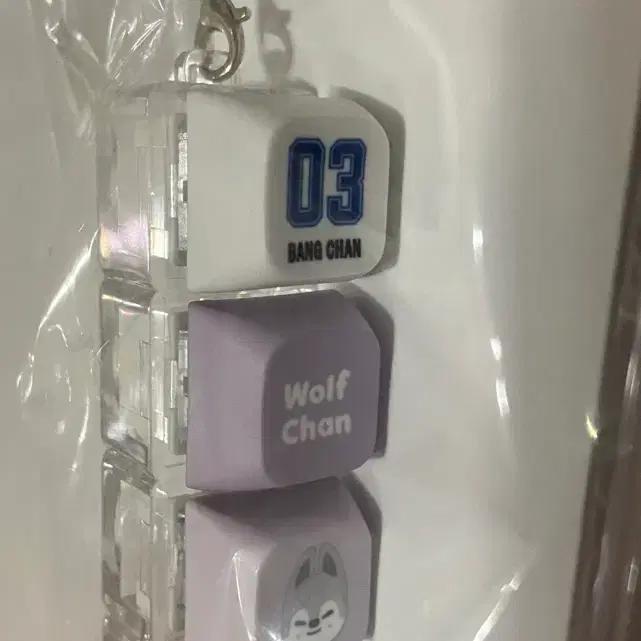 STRAY KIDS Bang Chan Ski Ju Wolf Chan Keycap Keyring