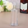 1Pc 50Ml Home Glass Lead-Free Decanter With Cover For Liquor Scotch Small Wine Bottle Glass Beverage Bottle Bar Accessories