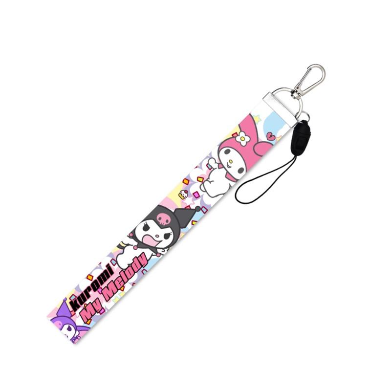 Sanrio Kuromi Character Phone Lanyard Soft Durable And Colorful Strap For All Your Needs!