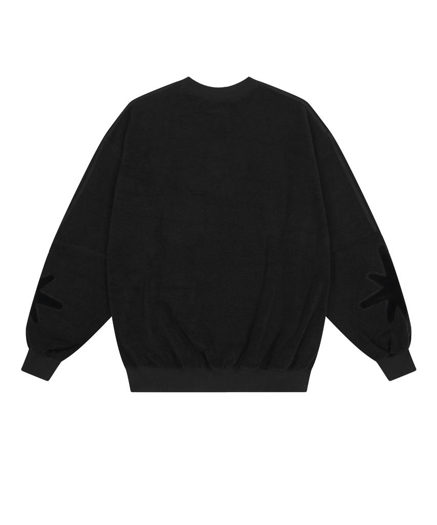 TUEWID Tuewid Retro Sweatshirts In Black/Black