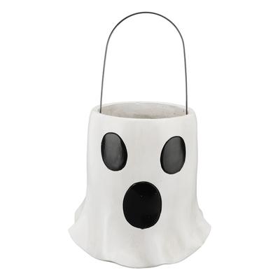 Ваза-ведро Ghost из смолы, многофункциональный цветочный горшок Ghost, кашпо для растений, для камина на входе