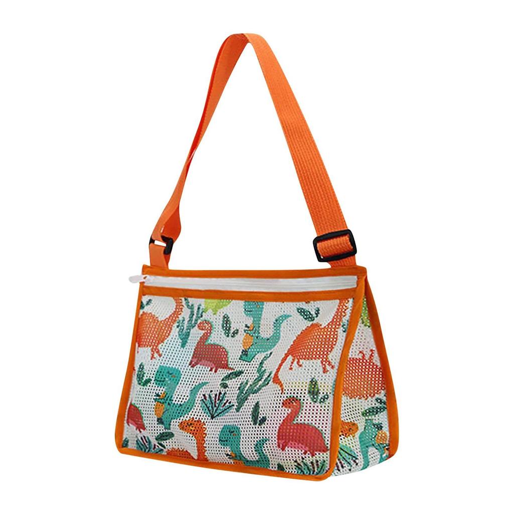 Shell Bags Beach Bag for Kids Colorful Mesh Beach Bags Kids Seashell Mesh Bag for Kids Storage Shell Fruit Vegetable Or Toys