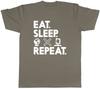 Eat Sleep Teaching Repeat Unisexs Unisex TShirt Tee