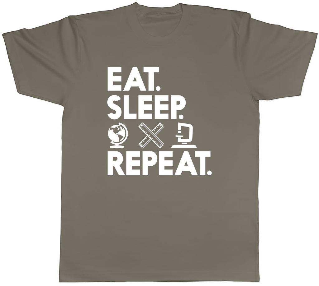 Eat Sleep Teaching Repeat Unisexs Unisex TShirt Tee