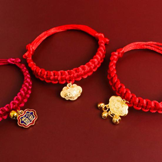 Ошейник для щенка, декоративный ошейник в китайском стиле, устойчивый к укусам, плетеный ошейник для котят, собак, фестивальный декор