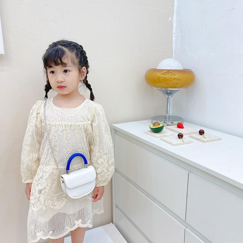 Trendy Mini Pu Chain Shoulder Bag For Stylish Girls In Various Colors Ideal For Kids