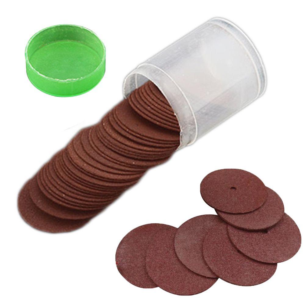 36pcs 25mm Tool Sander Cut Off Cutting Discs Rotary Blade Sheets Grinding Wheels Abrasive Disc