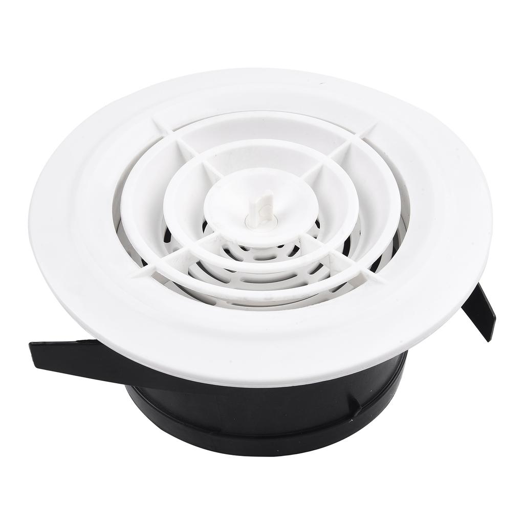 Vent Outlet Air Vent 1 Pcs ABS Accessories Adjustable Exhaust Grille Cover Replacement Round Ventilation Bathroom