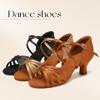 Женские туфли для танго/латиноамериканских танцев 5 см Профессиональные туфли для бальных танцев сальса для женщин