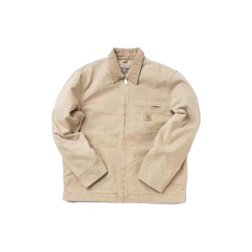 Carhartt WIP Detroit Dearborn Canvas 12oz (Summer) Jacket Dusty H Brown (Faded) Men Streetwear I026467-0ME-FH