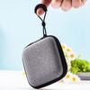 1Pcs Mini Zipper Earphone Case Earphone/Phone/Charging Cable Pouch Carrying Bag EVA Storage Bag