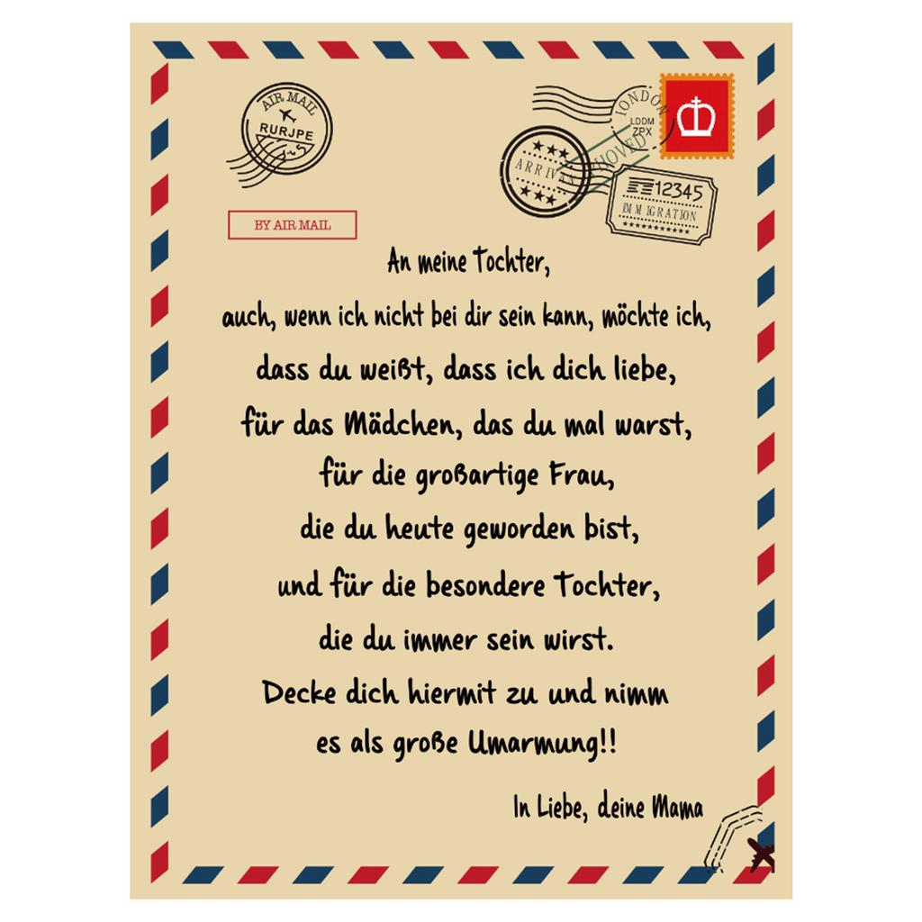 Comfortable Wrap Blanket Perfect Letter Blanket A Gift For Family Friends Lovers