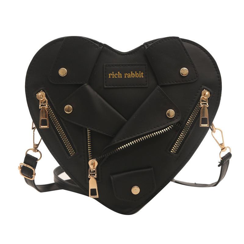 Шикарная наплечная сумка в форме сердца Стильная корейская мода 2024 Материал ПУ Для модных девушек