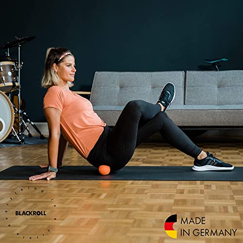 BLACKROLL Мяч Black Roll, 8 см, Сделано в Германии, Легкий 17 г, Мяч для растяжки для самомассажа, Оригинальный розовый