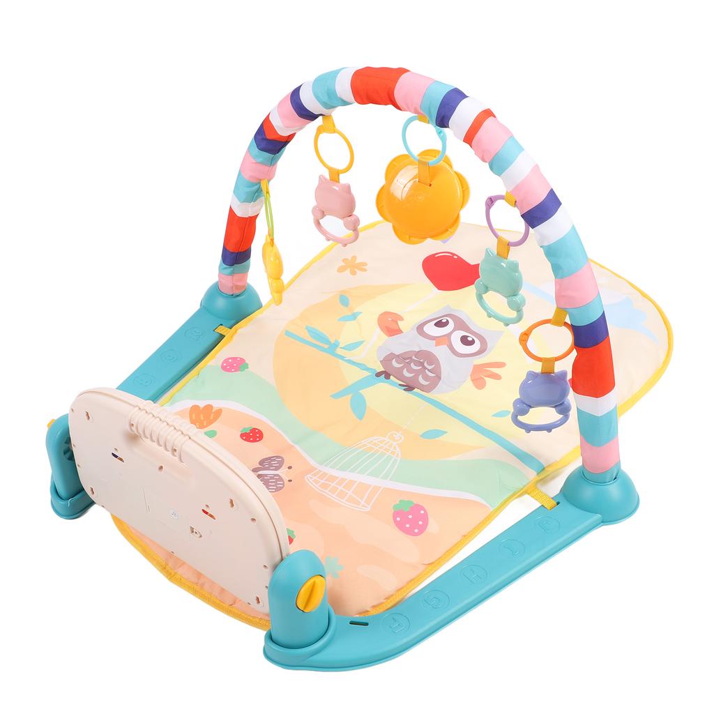 Детский коврик для пианино, многофункциональная развивающая игрушка для раннего развития, музыкальный коврик для занятий с музыкой и подсветкой