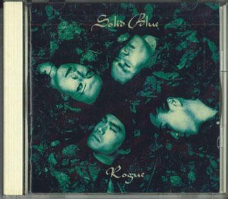 CD SOLID BLUE - Rogue PCCA00063PROMO PONY CANYON 1990 Japan Japanese Pop/Rock Used