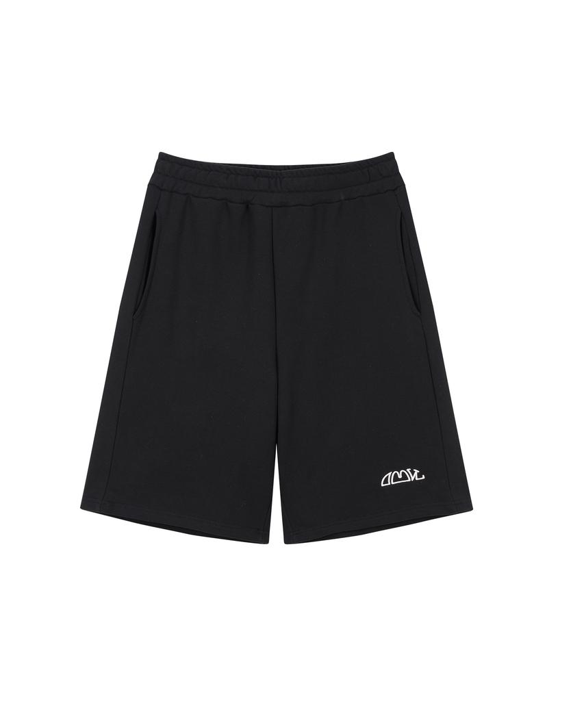 WANKER Dbw Smoothie Logo Shorts Black