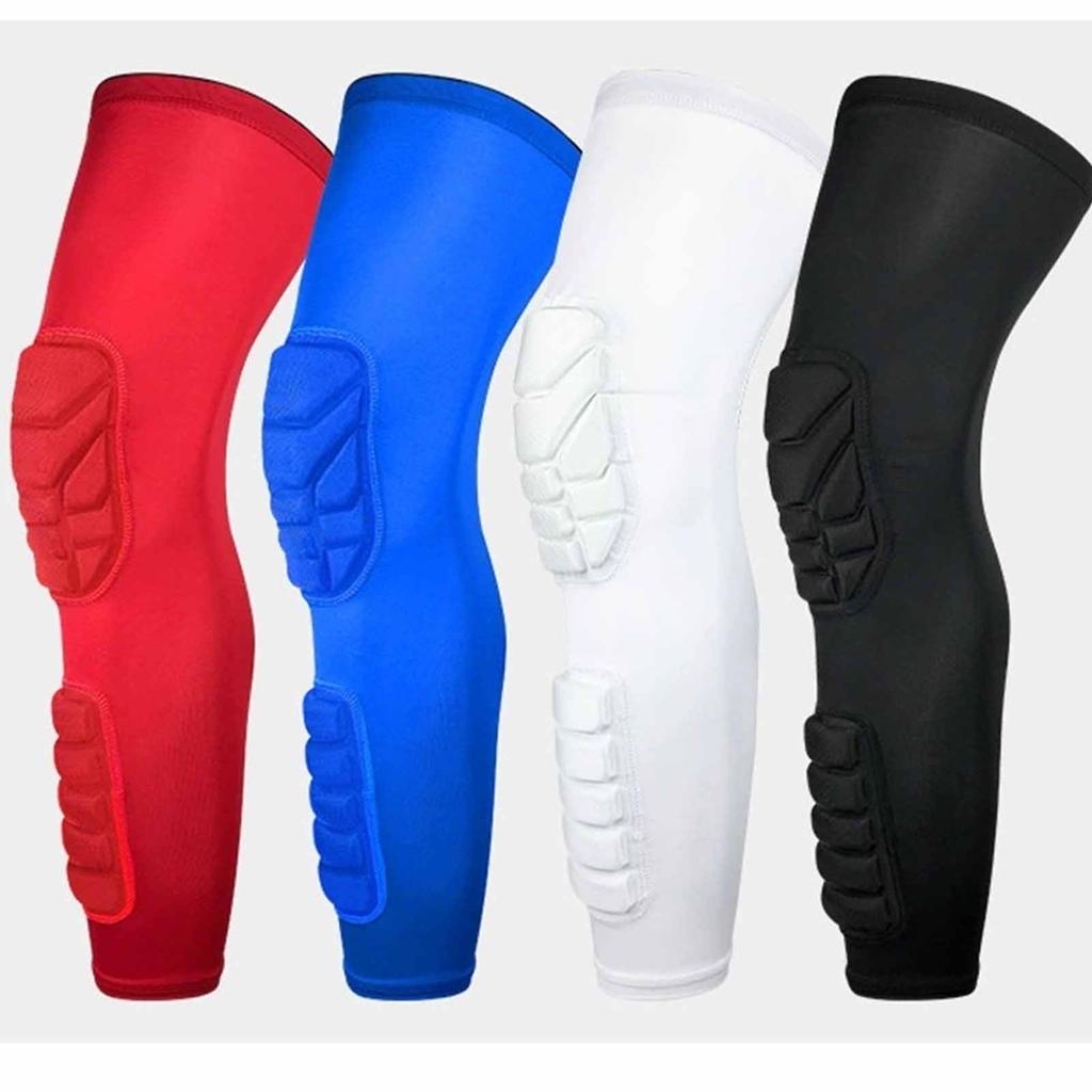 Extended Breathable Sports Knee Pads – Thigh & Calf Protectors, Outdoor Cycling, Basketball, Football & Climbing Protective Gear