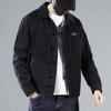 Bahor va Kuz Yangi Kurtka Erkaklar INS Street Ruffian Keng Lapel Kargo Denim Kurtka Top Erkaklar Kiyimi