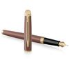 WATERMAN Metropolitan Essential Copper Red GT Ballpoint Fine Gift Premium Official Product Number 2217938 Pen, Nib, Oil-Based, Boxed, Quality, Import,