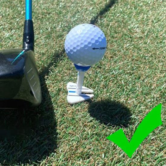 4 шт. футболки для гольфа с улучшенной премиальной большой головкой, высокая прочность, небьющиеся, регулируемые по высоте портативные футболки для гольфа, аксессуары