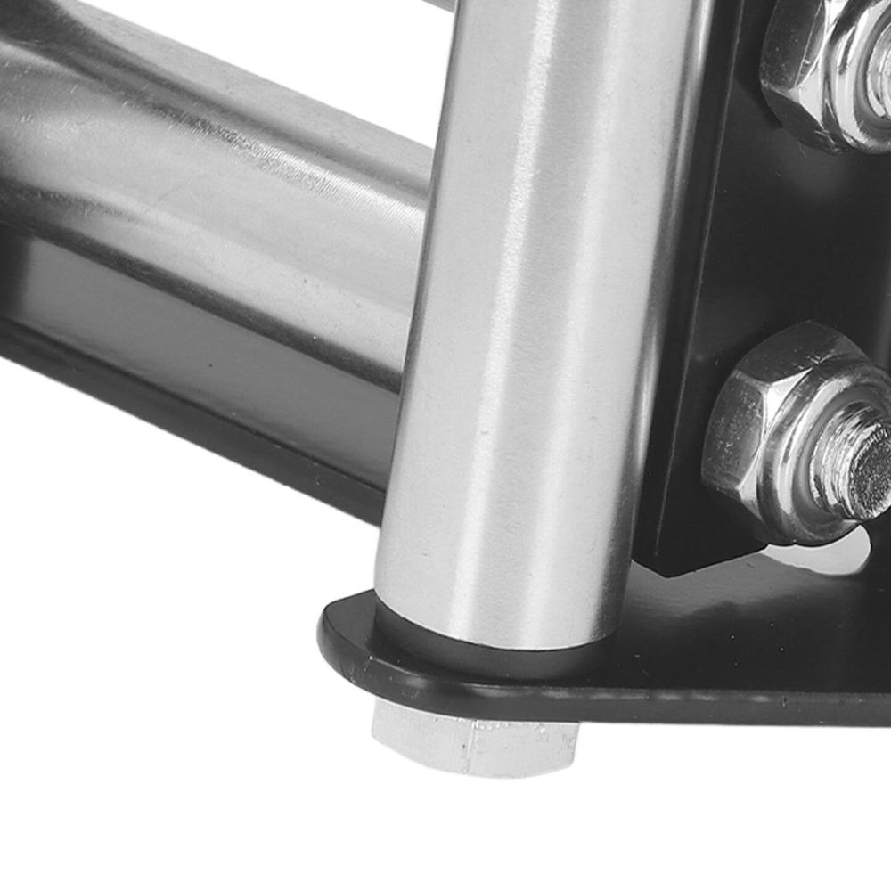 High Strength Steel Roller Fairlead Universal Mount 4 Way Roller Fairlead ATV Winch