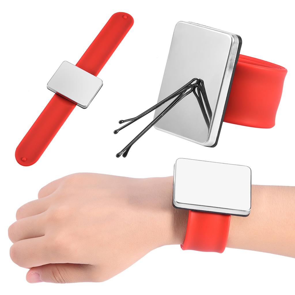 Магнитный браслет на запястье, заколка для волос, держатель, зажим для волос, коллекционный парикмахерский аксессуар