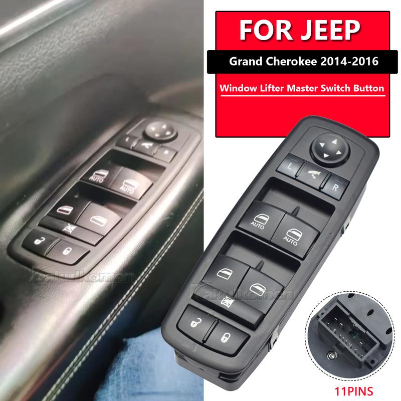 High Quality Electric Control Power Master Window Switch 68184803AC 68184803AA 68184803AB For Jeep Grand Cherokee 2014-2016