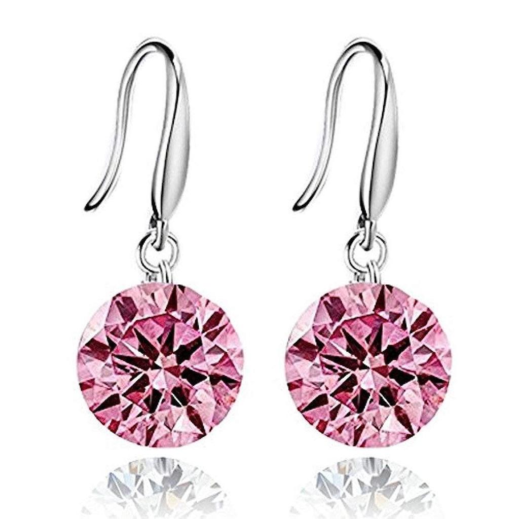 Dazzling Shiny Crystal Drops Earrings for Women & Girls