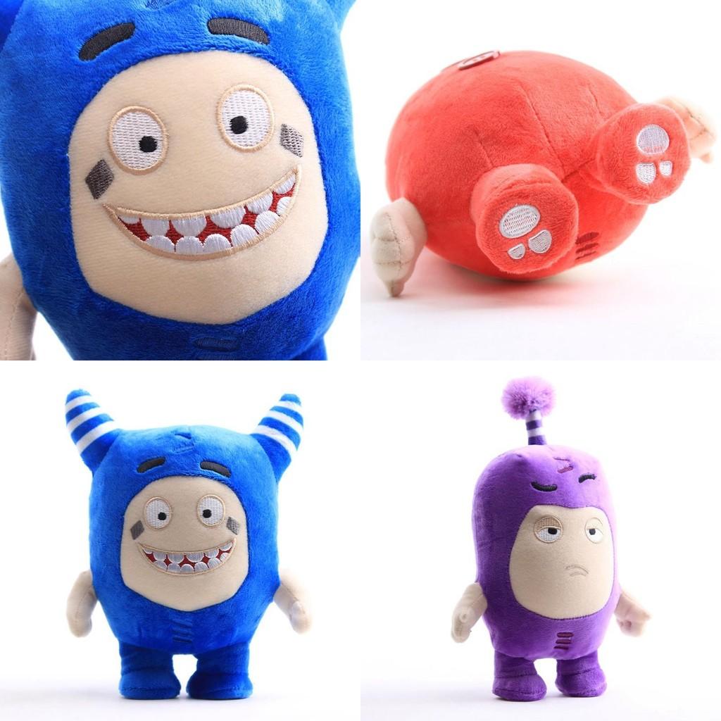 Lovable Oddbods 23cm Plush Soft Cuddly Toy Newt Bubbles Pogo Zee Jeff Fuse Slick Perfect Gift