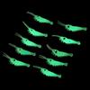 Creative Soft Hook Worm Silicone Luminous Shrimp Fishing Lures Sea Fishing Shrimp Fake Bait
