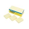 Beautone Stick On Notes 38x50mm Yellow (12 Pads)