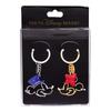 Matching Pair Keychain Set Mouse Minnie Mouse Disney Resort Exclusive [Hobbies] (Mickey & Face-to-Face Cutouts)