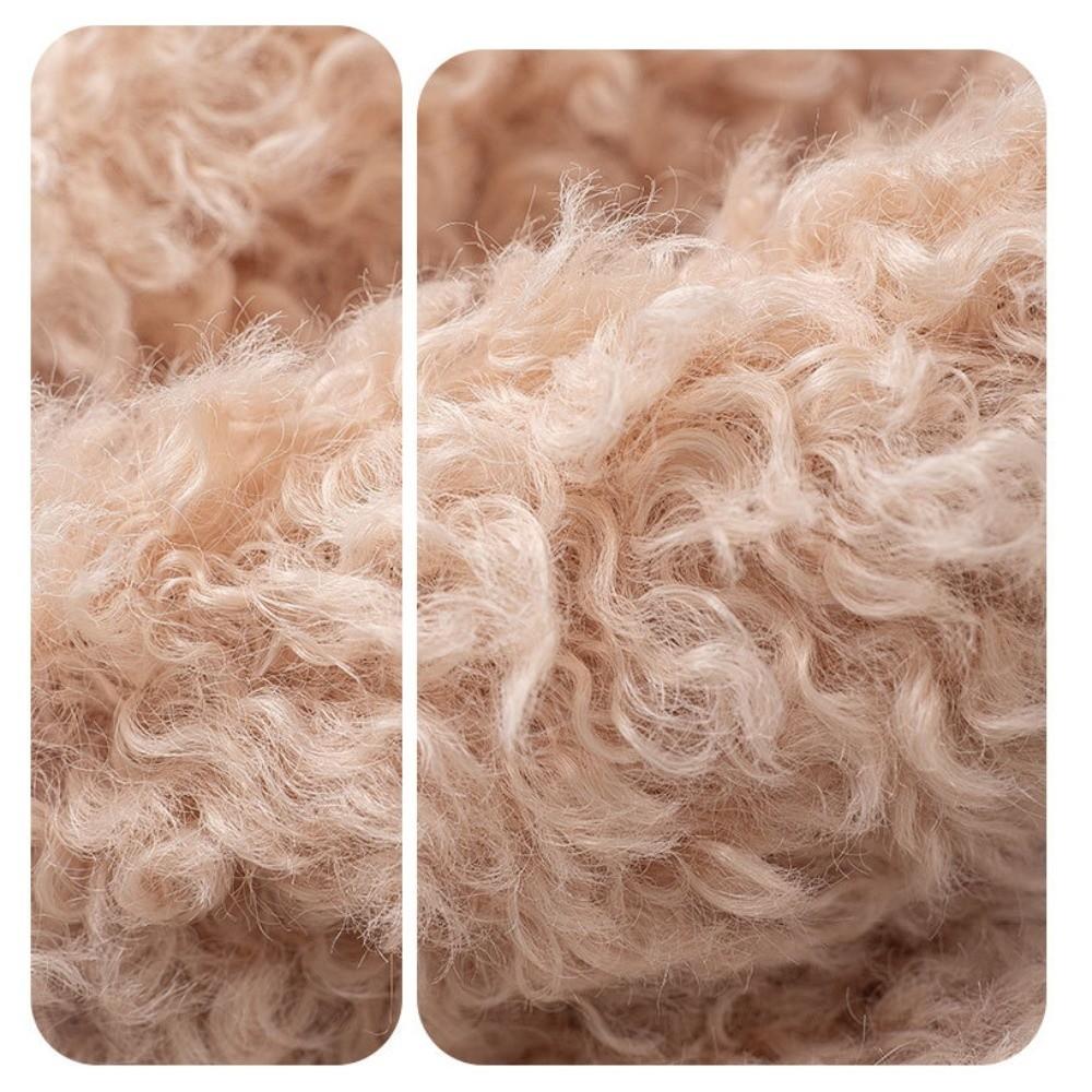 JK Puppy Leg Warmers Y2K Plush Boots Cover Cute Dog Ears Foot Cover Fall Winter