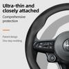 hvcm1 Suitable for Alfa Romeo Ultra-Thin Breathable Leather Steering Wheel Cover Suitable for 159 147 Gt Giulietta Mito Giulia