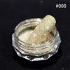 Reflective Glitter Nail Powder Sequins Sparkly Flash Crystal Pigment Dip Chrome Powder Nails DIY Dust Nail Supplies
