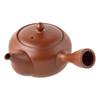 Tokoname-yaki Teapot, Satoyama, Plain, 430ml, Refreshing Mesh, for Deep-Steamed Tea, Hojicha, and Genmaicha, Made In Japan, Boxed, Tk022